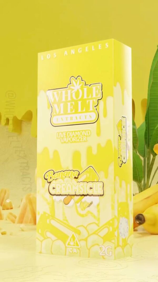 Whole Melt Extracts Banana Creamsicle 2g